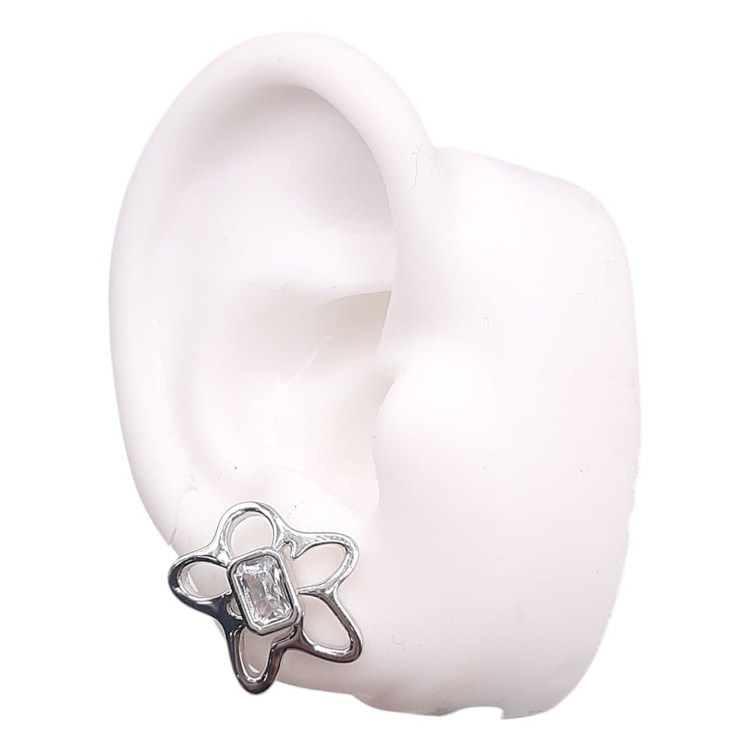 Brinco Flor Orgânica miniatura 2