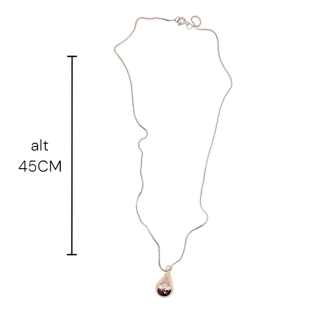 Colar Gota Cheia Média miniatura 3