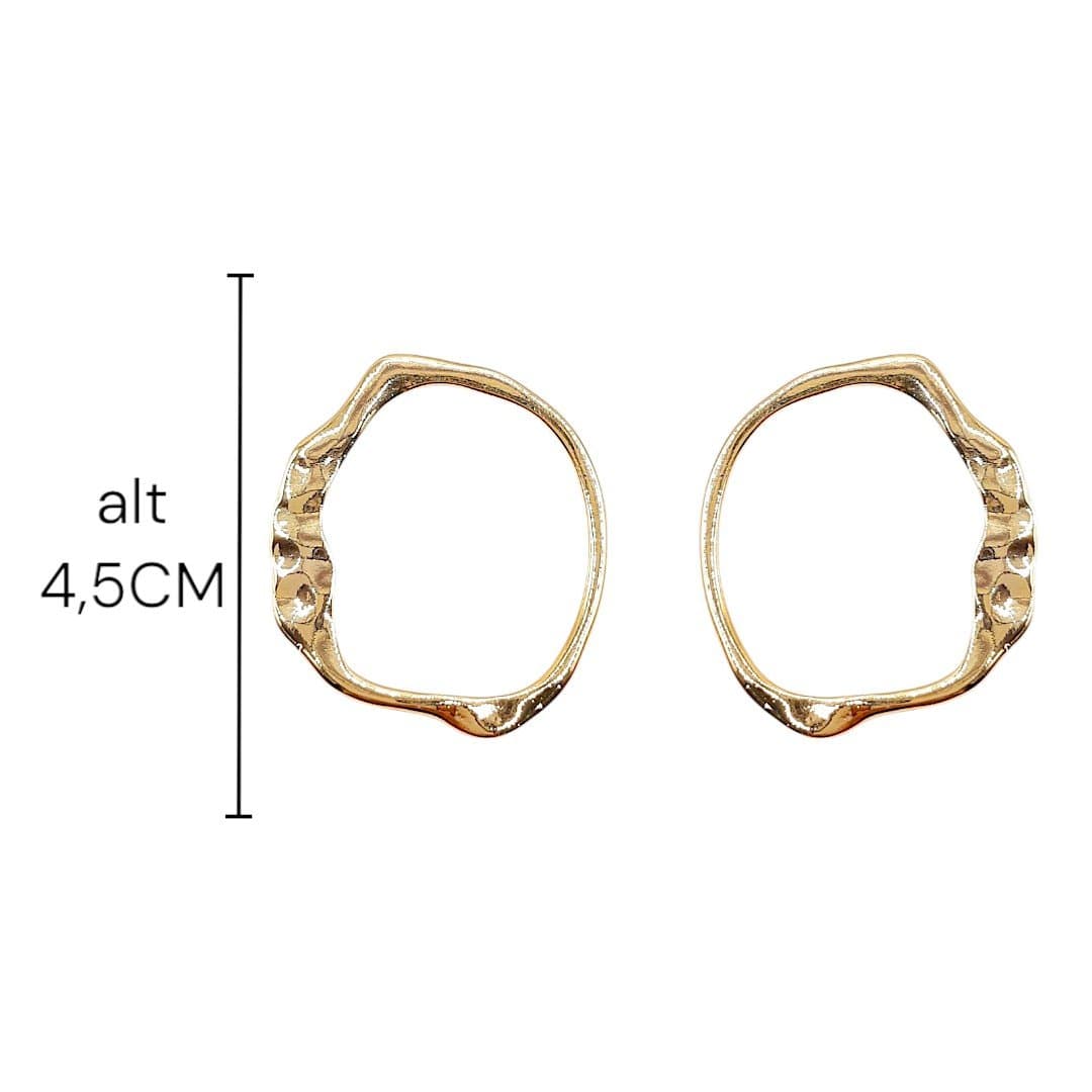 Brinco Elo Grande Organico miniatura 2