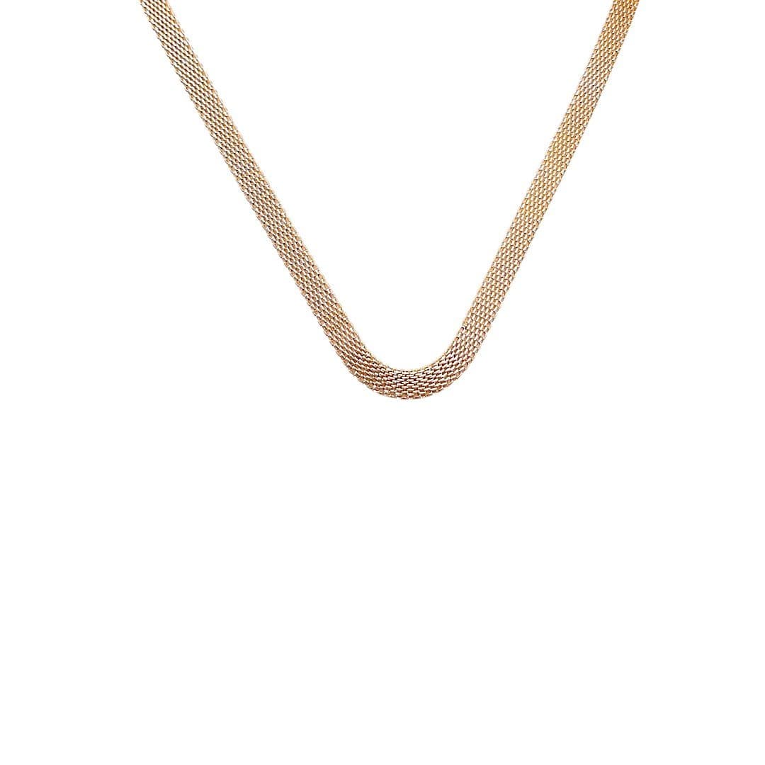 Choker Malha Em Esteira