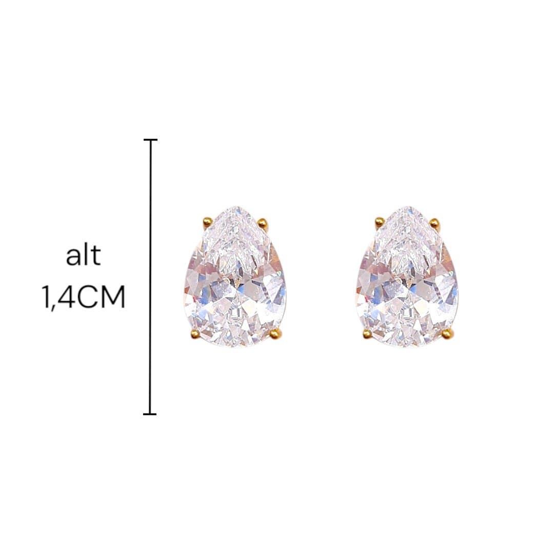 Brinco Gota 10x14mm miniatura 2