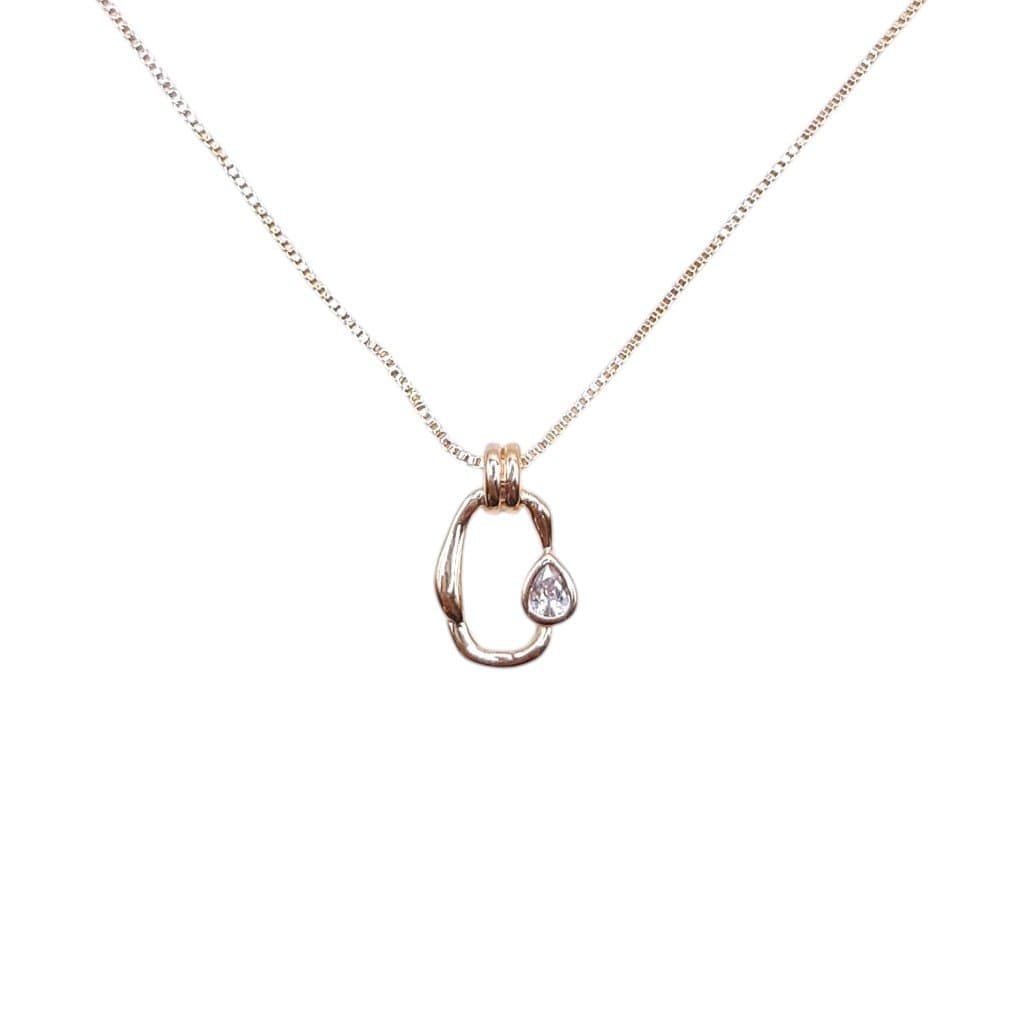 Colar Organico Com 1 Gota
