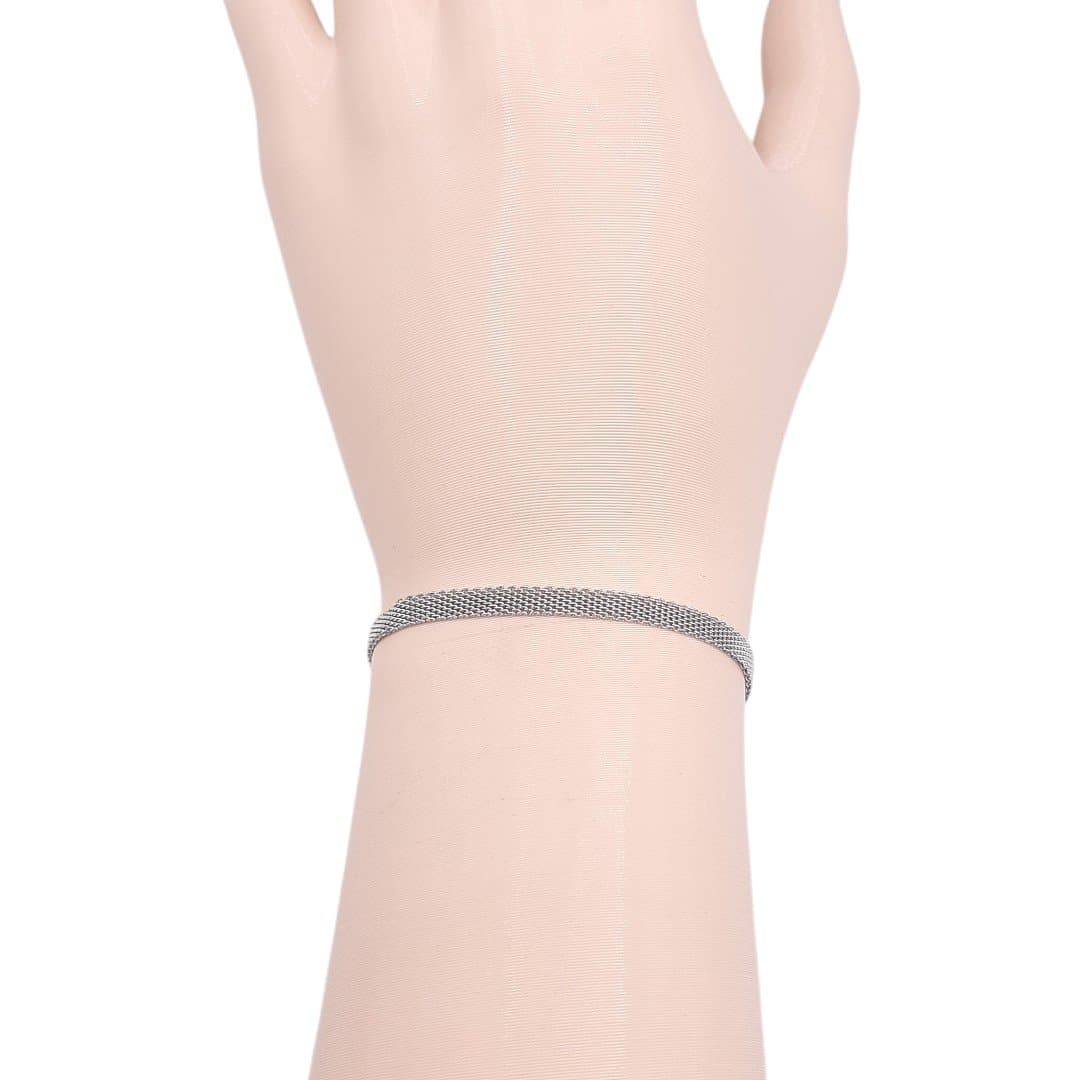 Pulseira Telinha - Inox miniatura 2