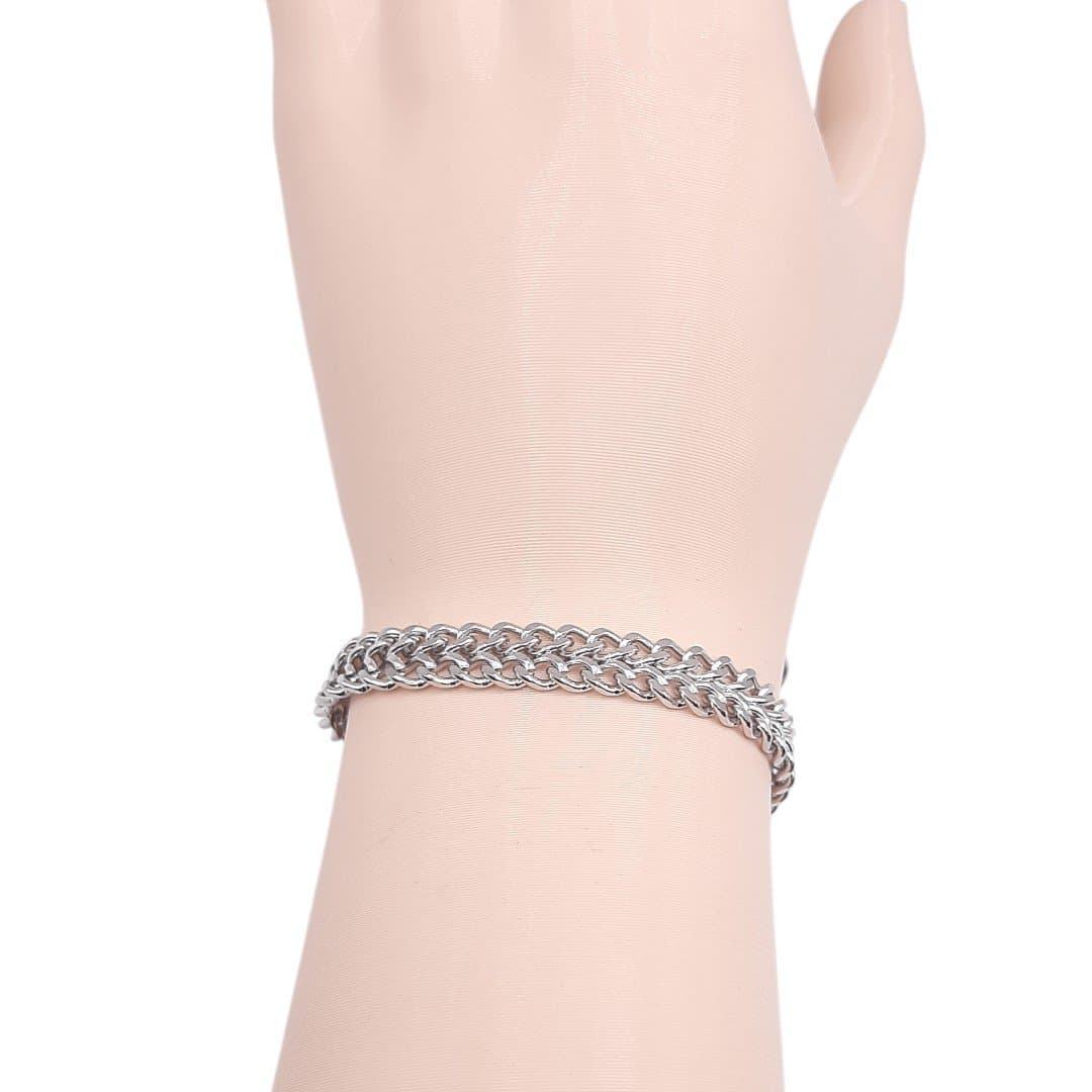Pulseira Fio Duplo - Inox miniatura 3