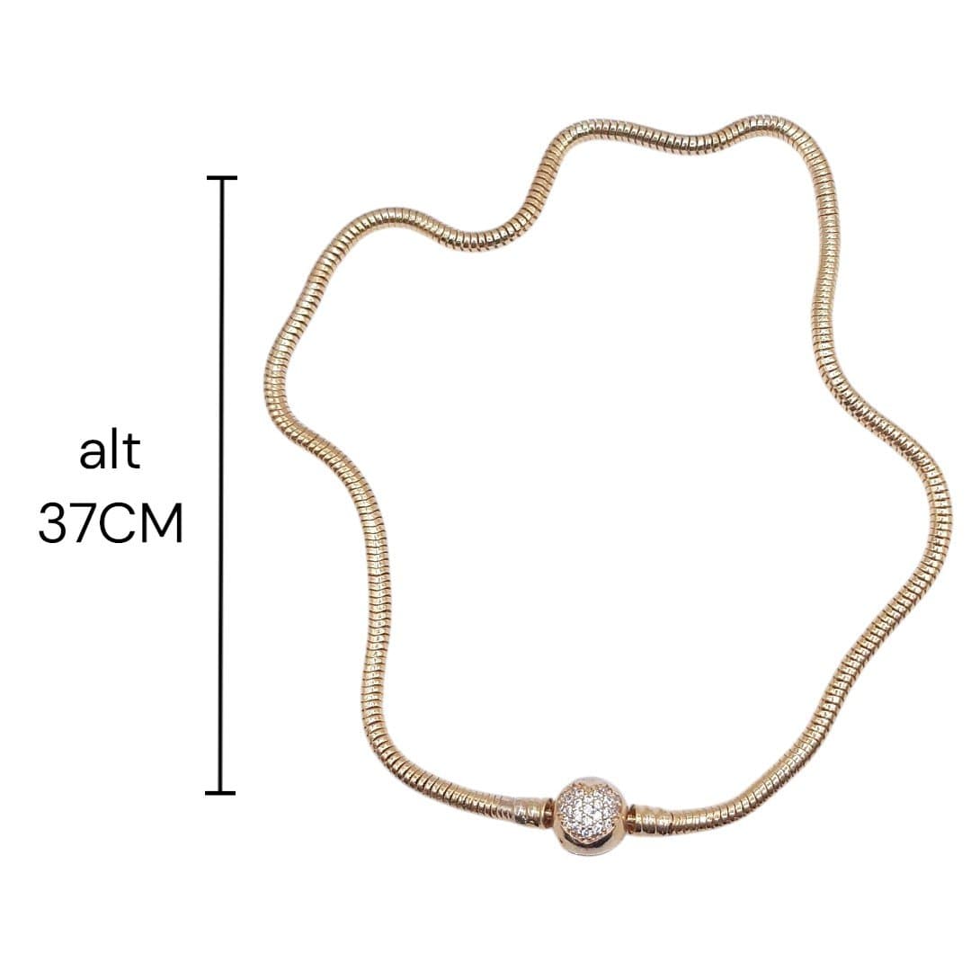 Choker Berloqueira,fecho Com Coração Crav. miniatura 2