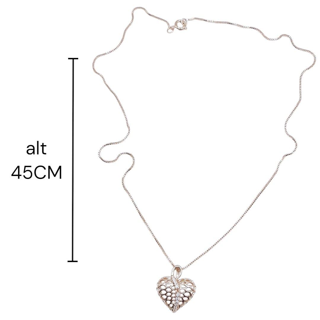 Colar Coração Na Veneziana miniatura 2