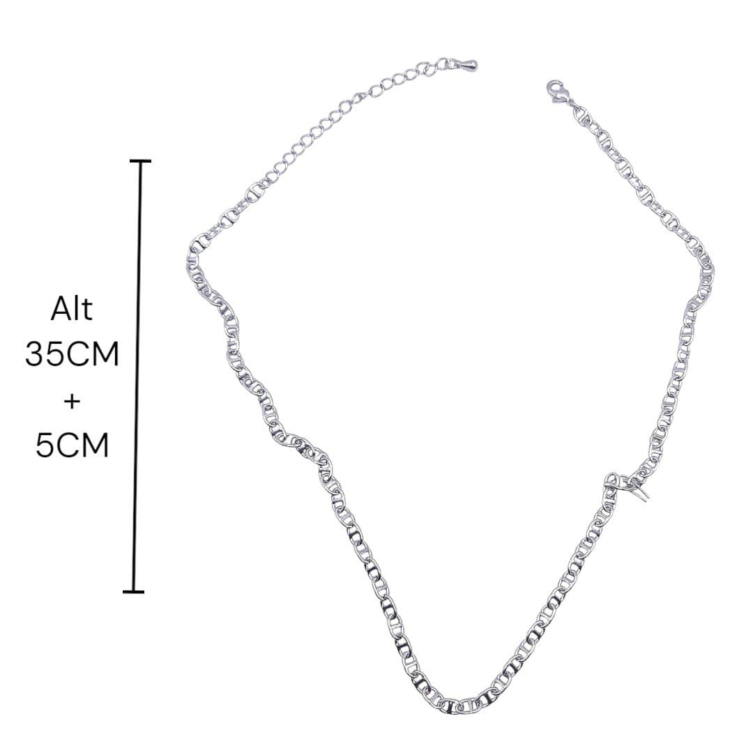 Choker Malha De Lacre miniatura 3