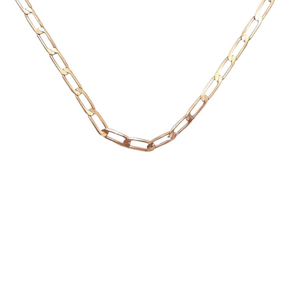 Corrente Elo Longo Achatada 70 Cms