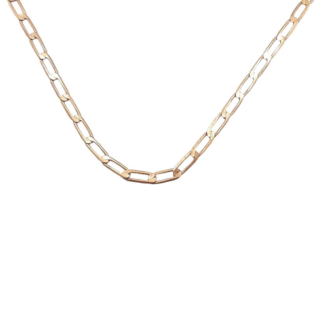 Corrente Elo Longo Achatado 60 Cms