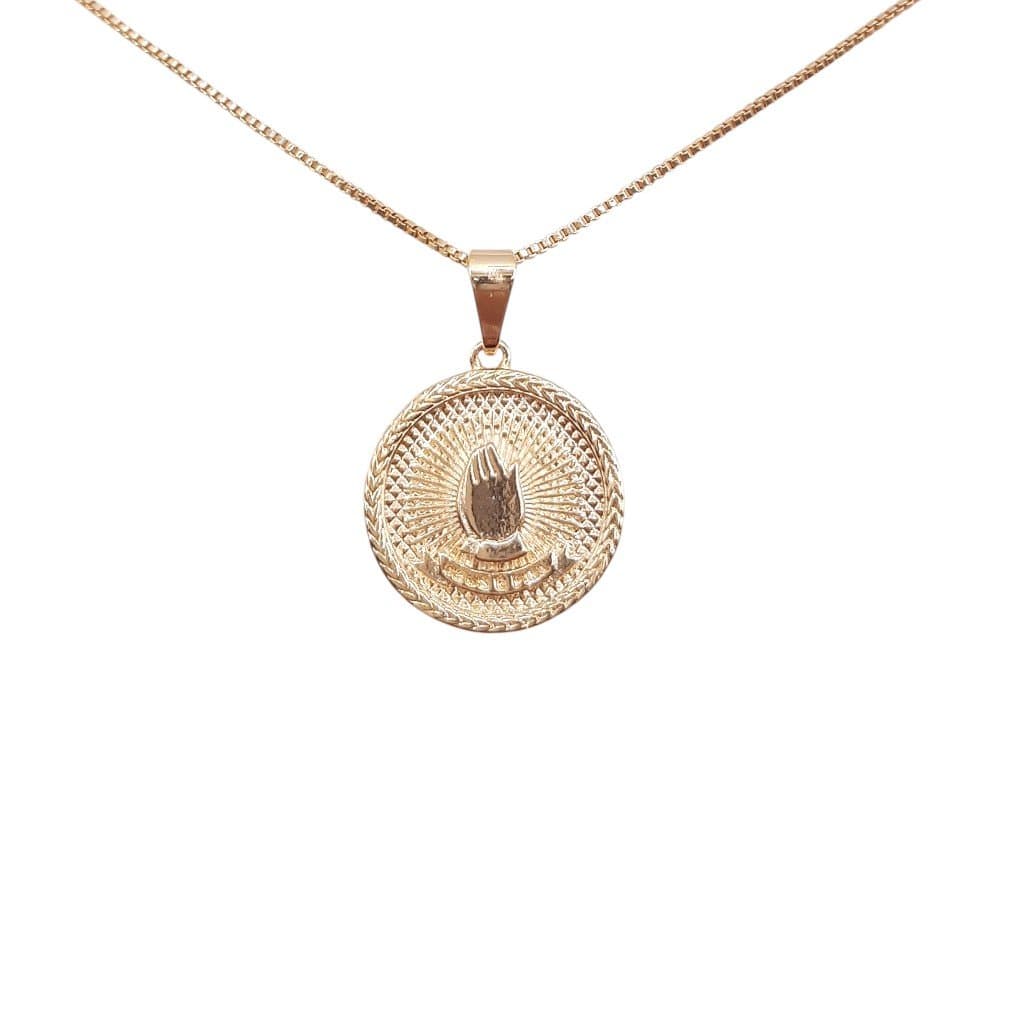 Pingente Medalha Oração miniatura 2