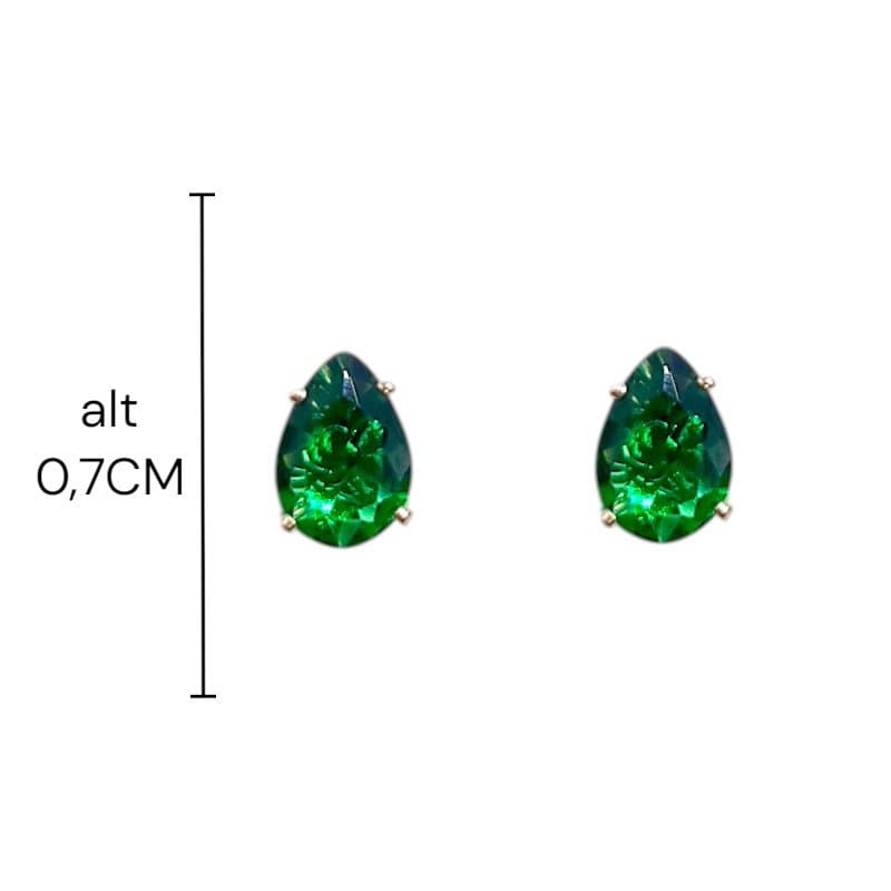 Brinco Gota De Pedra Nº4