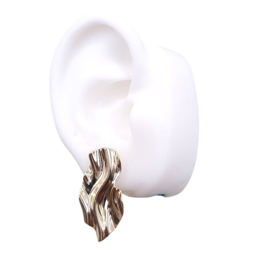 Brinco Oval Organico miniatura 2