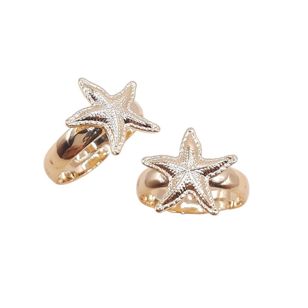 Anel Estrela Do Mar Ajuste
