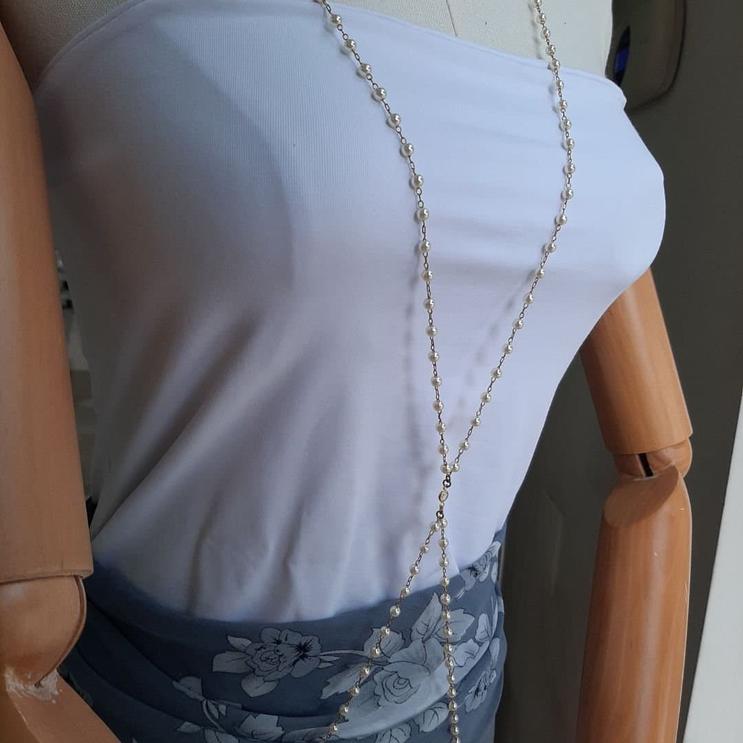 Body Chain De Perolas miniatura 2
