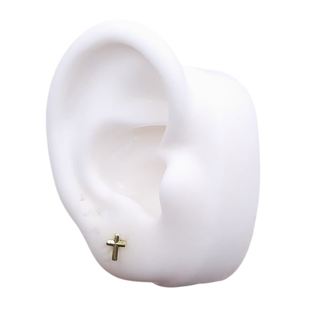 Brinco Cruz Mini Palito miniatura 2