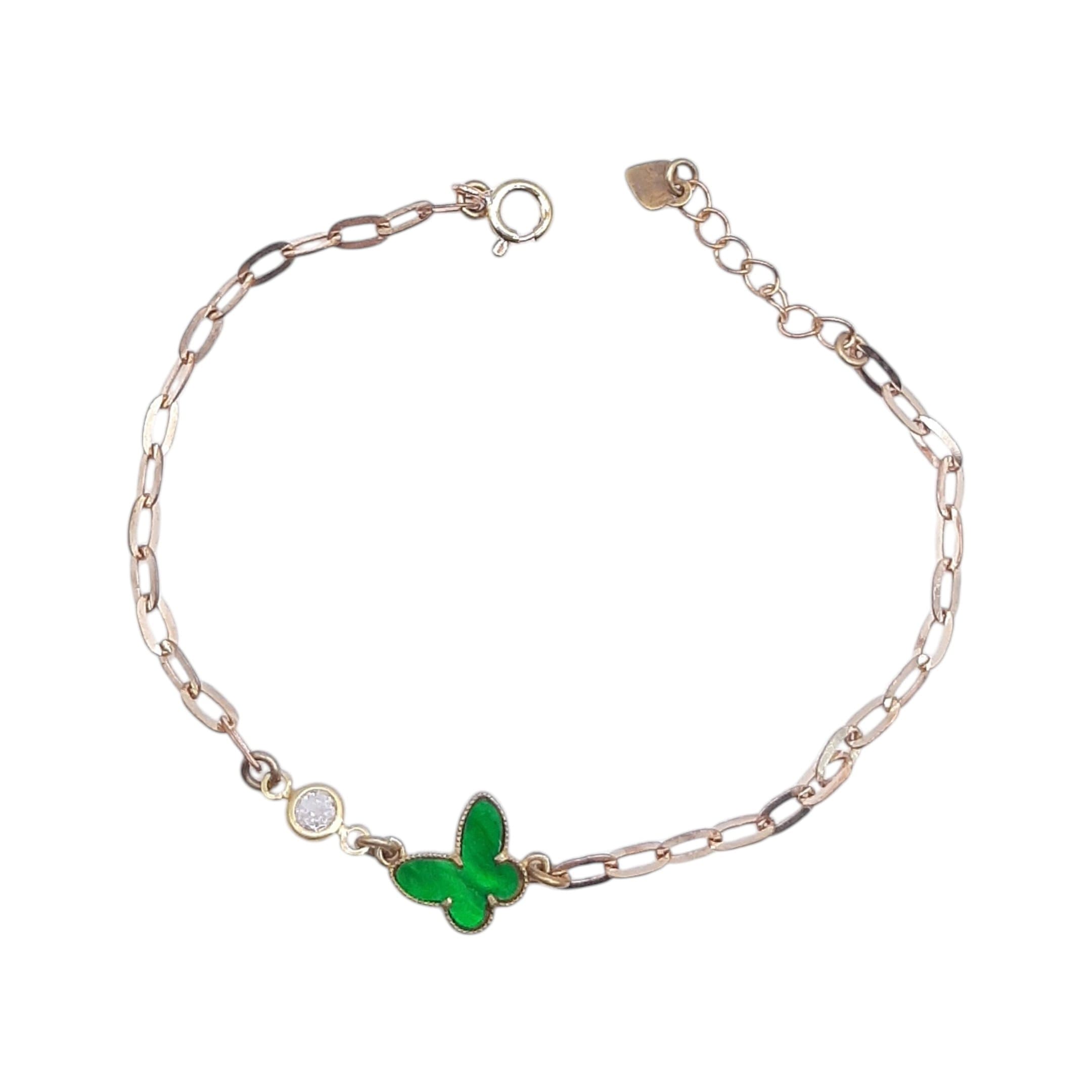 Pulseira Cartie Com Borboleta E Pedrinha