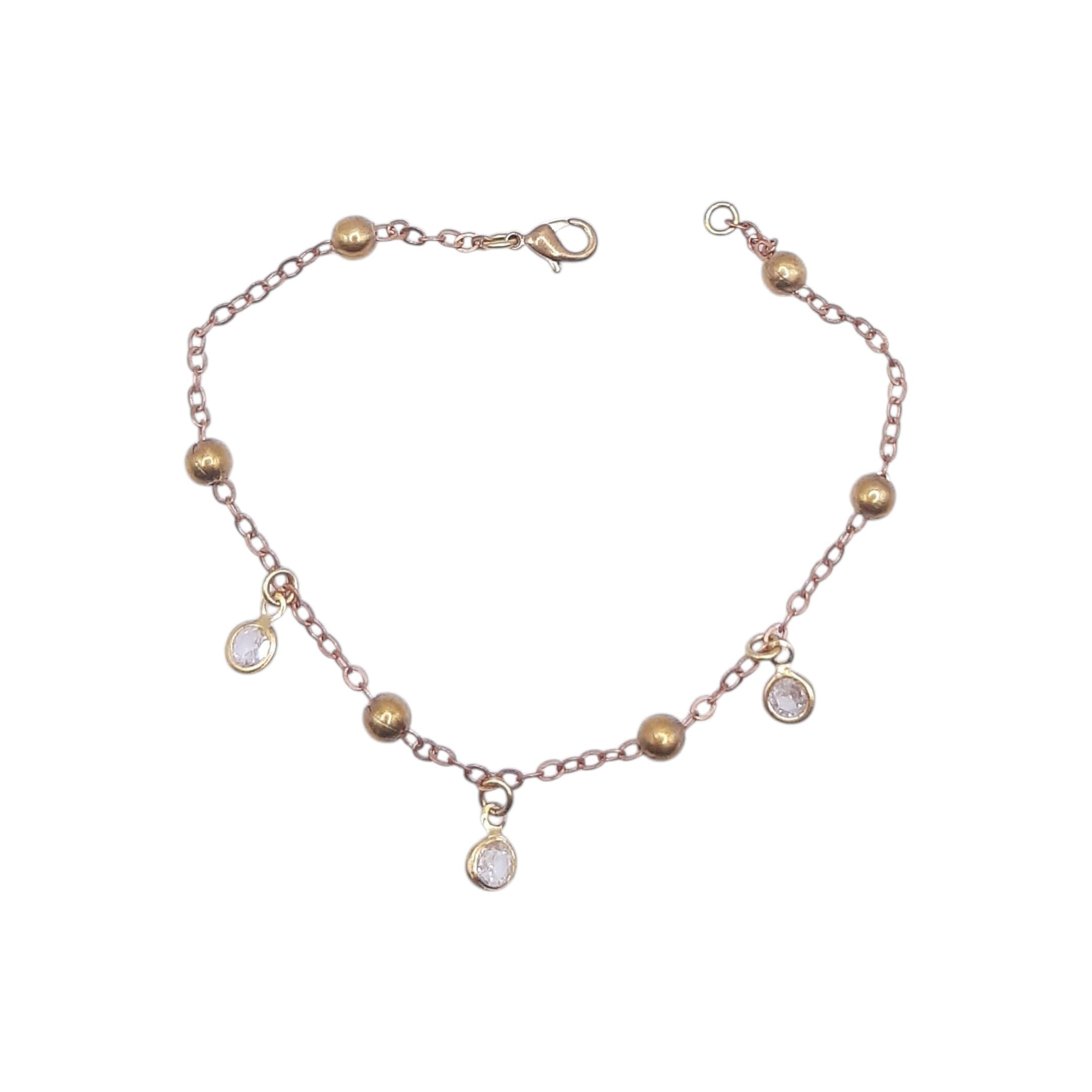 Puls.  Elinho Com Bolinha E 3 Zirconia