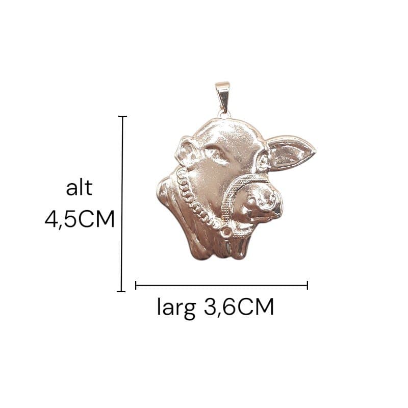 Colar Cabeça De Boi 60cm