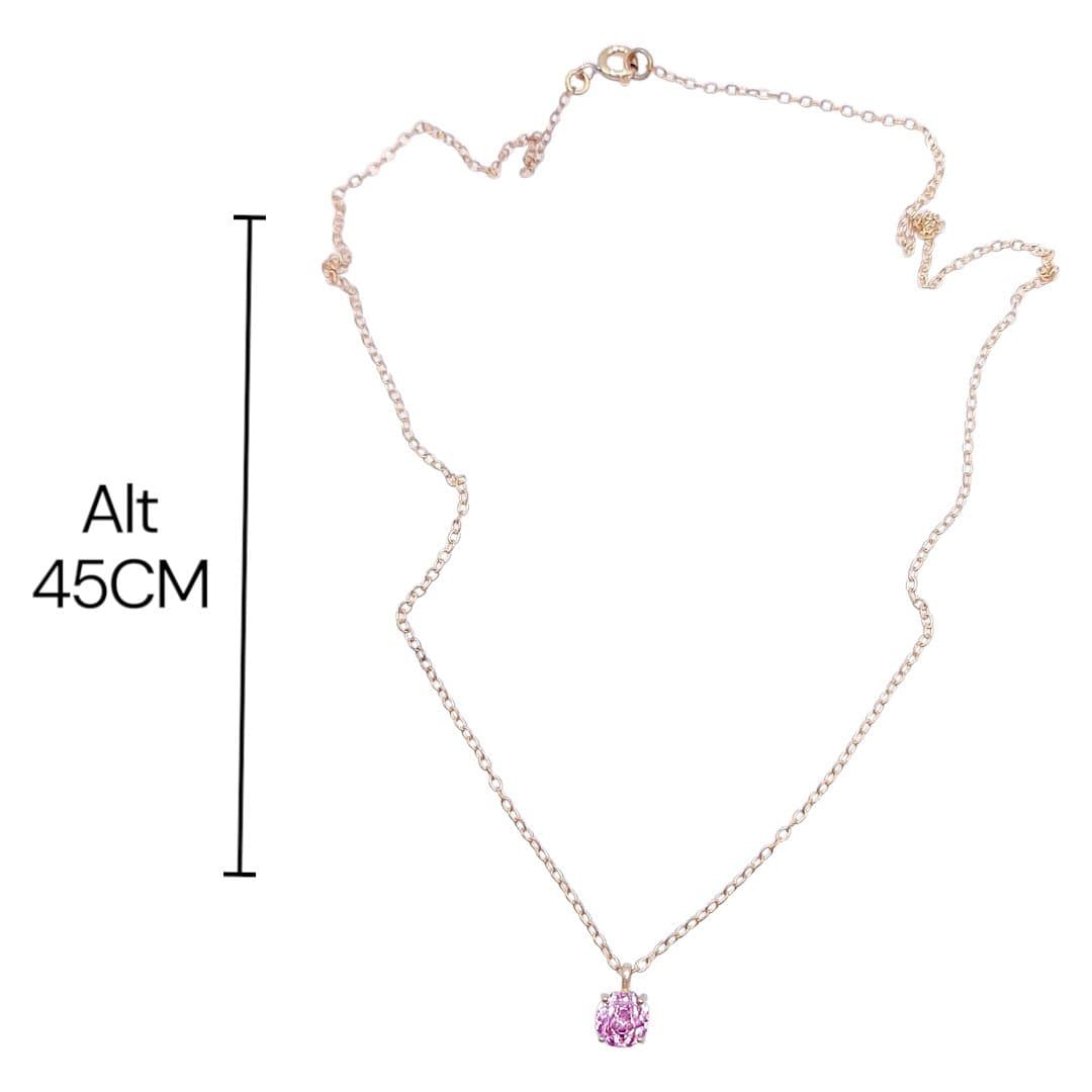 Colar Ponto De Luz 6mm - Rose Cut miniatura 2