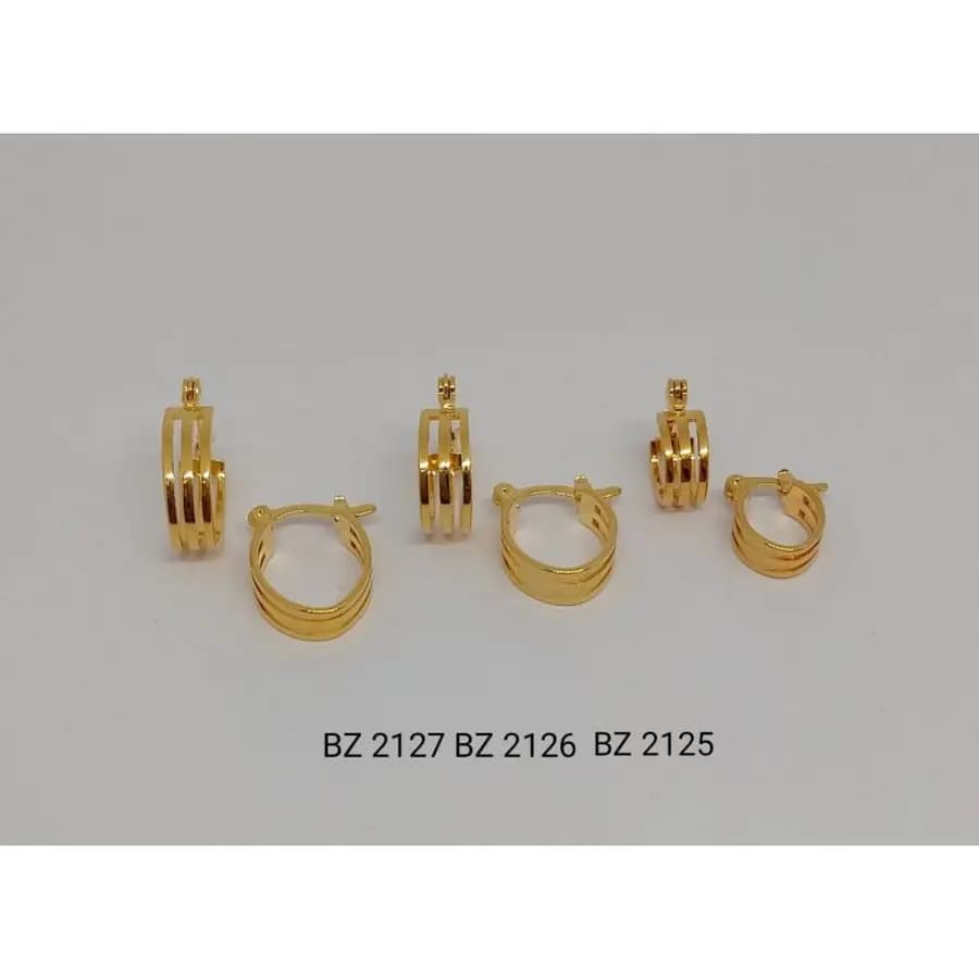 Argola Usinada BZ 2127 BZ 2126 BZ 2125