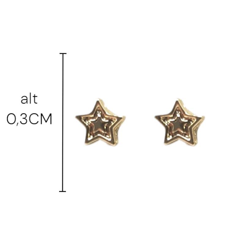 Brinco Estrelinha 2º Furo