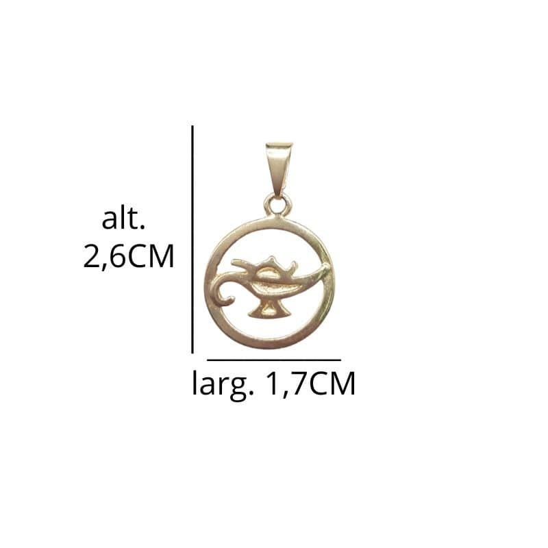 Pingente Aro Símbolo Enfermagem