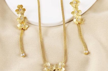 Libelula fabricante de semijoias em brutos