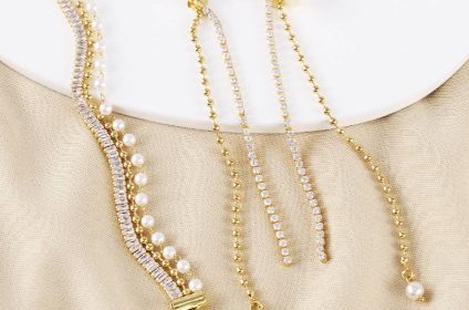 Libelula fabricante de semijoias em brutos