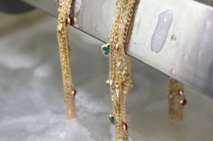 Banho de semijoias feitas pela 4D Galvânica