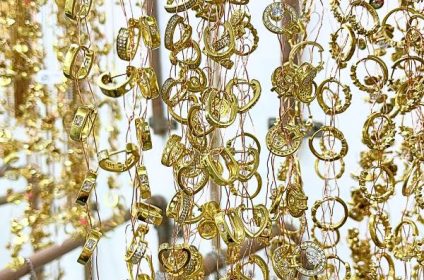 Banho de semijoias feitas pela 4D Galvânica