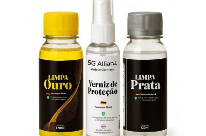 Kit joia viva verniz e limpador de ouro e prata 1
