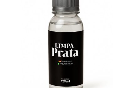 Limpador joia viva de prata e ródio