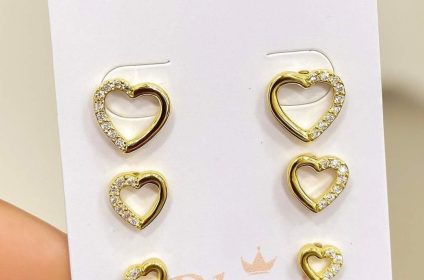 brinco de trio em bruto