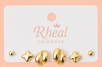 brinco de trio em bruto