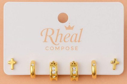 brinco de trio em bruto