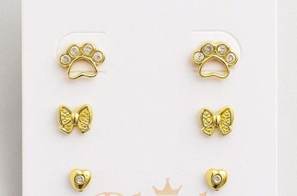 brinco de trio em bruto