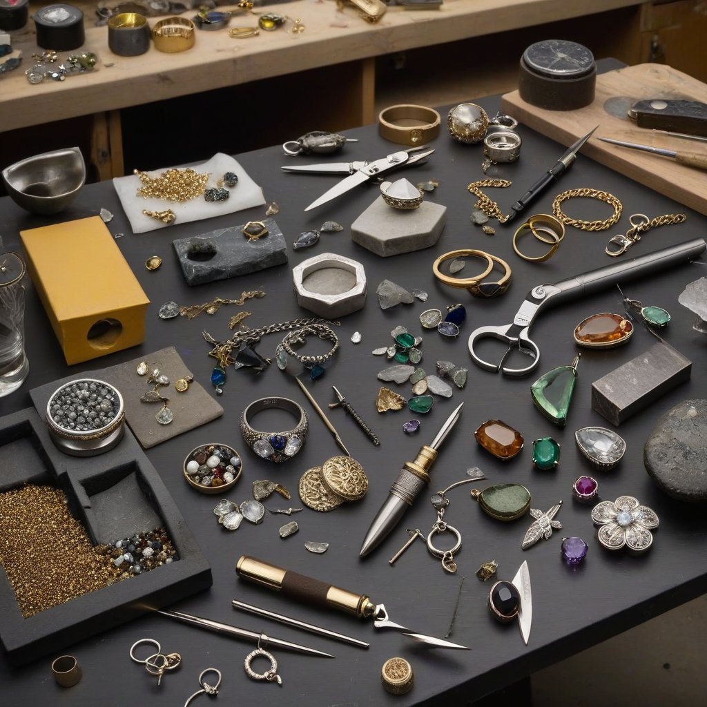 10 Materiais que Transformam Brutos em Semijoias Deslumbrantes